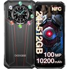 Doogee S119 Téléphone Portable Incassable, 24Go+512Go/2TB, 10200mAh, Écran 6.72", 100MP, Smartphone Robuste Double SIM 4G NFC Rouge