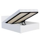 KIDS LITERIE Lit coffre Panama 120x200 - Sommier inclus Blanc