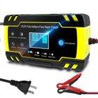 MINGMEI Chargeur de Batterie Intelligent 12V-24V 8A pour Voiture Moto Camion, AGM, Gel, Wet, SLA