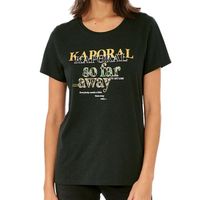 T-shirt Noir Femme Kaporal CHARCO