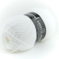 Pelote de laine Layette Plus 200 Blanc Spécial Bébé - Plassard