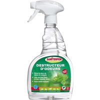 SANITERPEN Destructeur d'odeurs - Pour animaux domestiques - Prêt à l’emploi - 750 ml