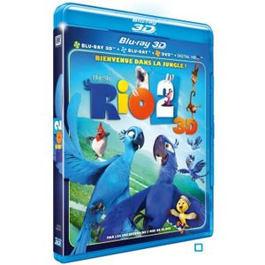 BLU-RAY DESSIN ANIMÉ Blu-Ray 3D RIO 2