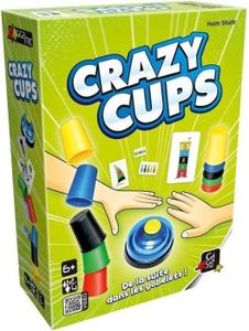 JEU SOCIÉTÉ - PLATEAU Crazy Cups - Jeu de Réflexe-Crazy Cups, 6 ans to 9