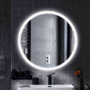 Miroir Rond Lumineux Salle De Bains Achat Vente Pas Cher