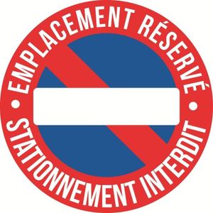 Autocollant Sticker Panneau Stationnement Interdit Achat Vente Decoration Vehicule Sticker R1215 Cdiscount