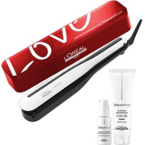 FER A LISSER Pack Steampod 3.0 pour cheveux fins, Edition Love