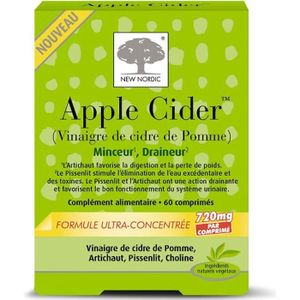 COMPLEMENTS ALIMENTAIRES - SILHOUETTE New Nordic Apple Cider 60 comprimés