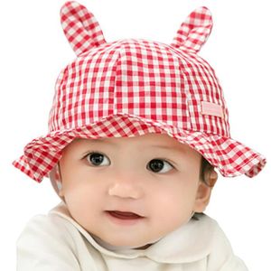 CASQUETTE été filles chapeau de soleil coton bébé chapeau enfants enfant casquette de soleil infantile bébé seau chapeaux enf Model:PER496
