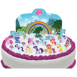 27 Decorations Toppershack Scene Pour Gateau Mon Petit Poney Comestible Pre Decoupee Cuisine Maison Accessoires De Decoration Agri Khoramdareh Ir