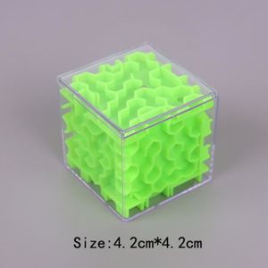 PUZZLE Vert 4.2CM - Cube Magique Labyrinthe 3d, Puzzle À 