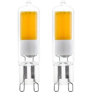 AMPOULE - LED Lot De 2 Ampoules À Broche Led G9, Lampes Crayon, 