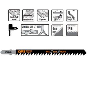 HCS de scie sauteuse bim/étal T101AO 76/ mm chantourner pour bois tendre Professionnel de loutil Allemagne 3/ St