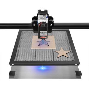 Table De Travail Honeycomb 40x40cm - Plaque Aluminium Dissipation Chaleur - Pour Machine Gravure Laser