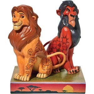 FIGURINE - PERSONNAGE Enesco Disney Traditions Figurine Roi Lion Fierte 