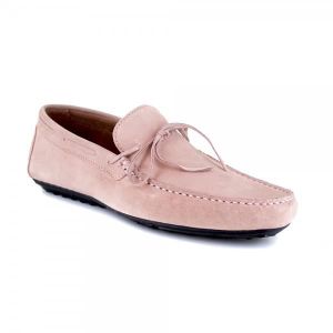 chaussure rose pale homme