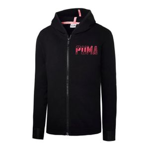SWEATSHIRT Sweat zippé Noir Fille Puma Classic