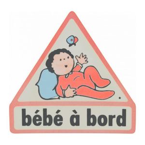 Bebe A Bord Electrostatique Cdiscount