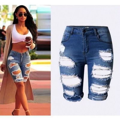 Jean troue femme Cdiscount Pret a Porter