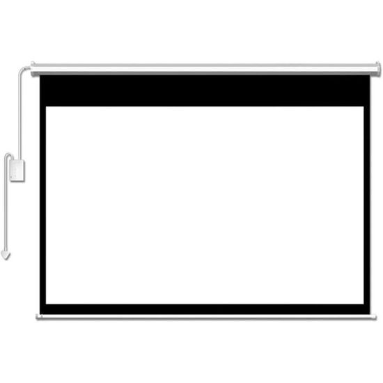 Écran De Projection Motorisé 84 Pouces – Format 16:9, Commande électrique, Pour Home Cinéma - 4