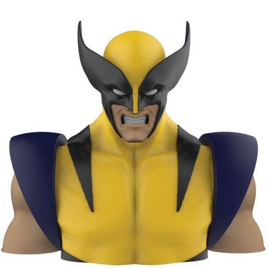 Monogram Tirelire Wolverine Marvel - Tirelire PVC Officielle 19-20cm Pour Enfants Et Fans