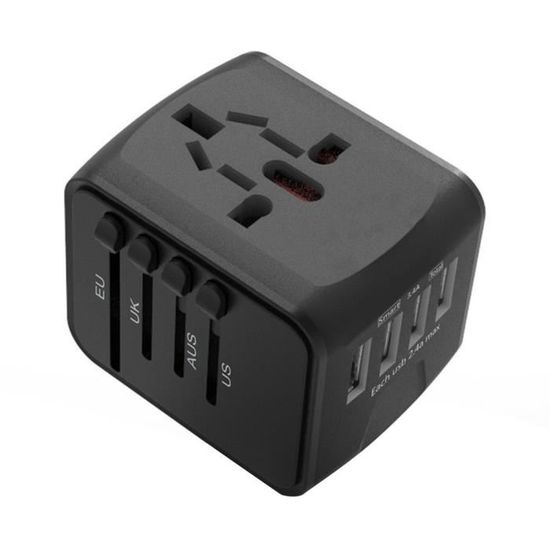 Adaptateur de voyage universel ue 16A, convertisseur Euro Uk Us Au vers ue, prise de courant alternatif – acheter les meilleurs produits dans la boutique en ligne