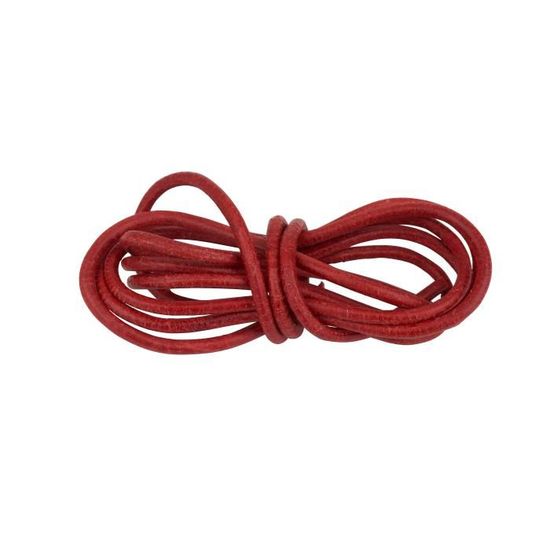 Lacet rond rouge outlet