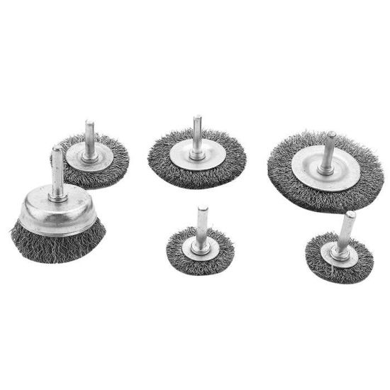 Lot de brosses métalliques - Mr.Bricolage