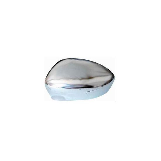 Capuchon Chromé Pour Rétroviseur Fiat 500 (2007-2024) - Côté Conducteur, ABS Durable