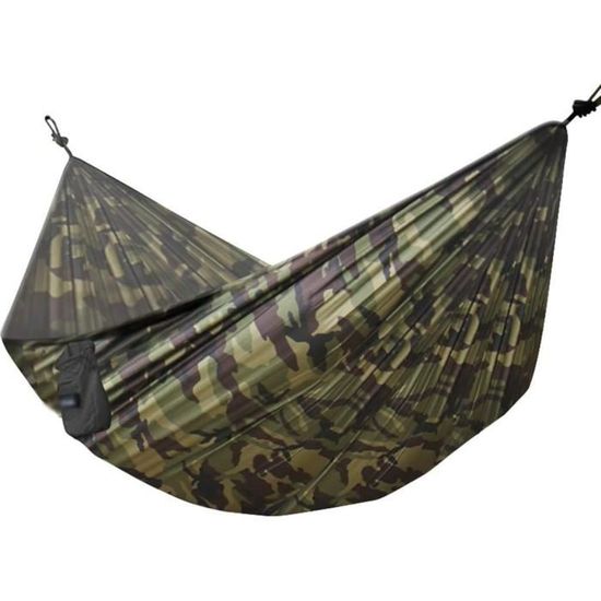 Hamac Double Parachute Yukon Outfitters - Vert Nylon - Capacité 300 Lbs - Matériel Camping