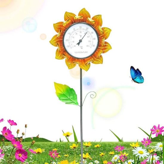 Thermomètre Mural Intérieur/extérieur - Lot De 10 | Celsius & Fahrenheit | Pour Maison, Bureau, Jardin
