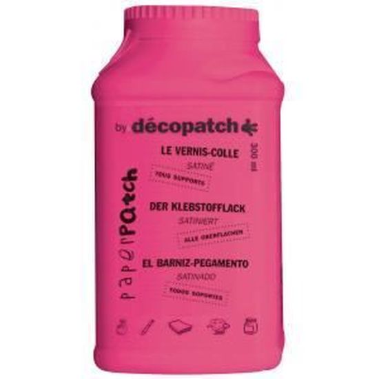 Decopatch Colla Vernice PaperPatch 70g - Per Decoupage Su Oggetti, Multisuperficie, Made In France - Foto 5