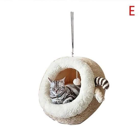 Statue de chat - Panier de rangement en fil de fer à suspendre