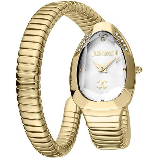 Just Cavalli Signature Snake JC1L208M0035 Montre Quartz Femme
