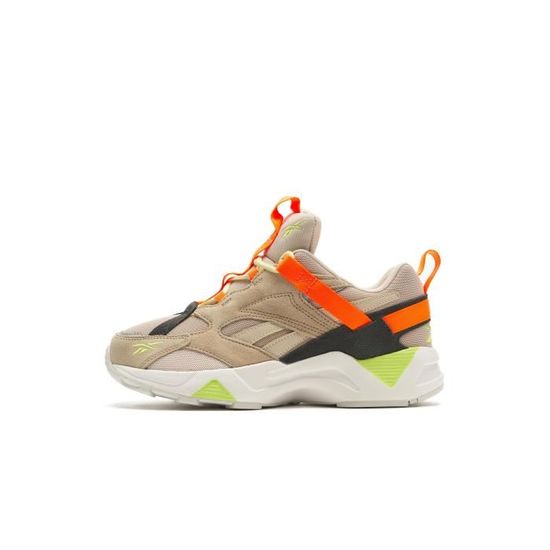 Baskets Reebok Femme Aztrek 96 Adventure - Gris/Orange - Textile - Lacets