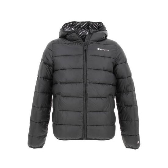 Doudoune synthétique Champion Hooded jacket Noir Sports d