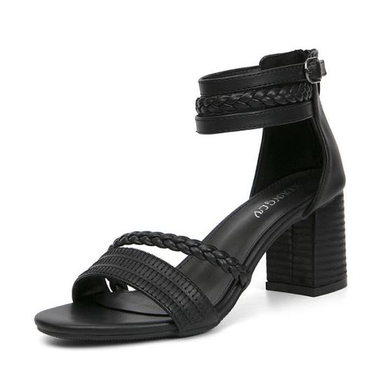 Sandales talon deals bloc femme