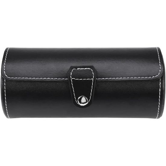 Rouleau De Voyage Pour Montres En Cuir PU - Contient 6 Montres, Anti-rayures, 40x14 Cm