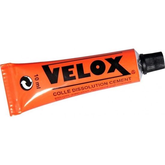 Colle de dissolution VELOX - Tube de 10 ml - Réparation vulcanisant à froid