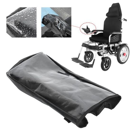 Couverture Pour Fauteuil Roulant - Polaire Chaude - Dimensions 60x130 Cm - Fixation Facile - Pour Personnes âgées Ou à Mobilité Réduite