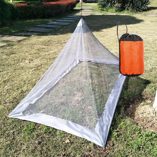Filet Insectes Portable Moustiquaire Pliable Pour Tête - Ultra-Légère 48g, Protection Anti-Moustiques Camping & Voyage Tente De Lit