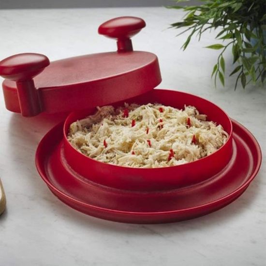 Icône De Broyeur De Viande Dans Le Modèle De Conception De Ligne Isolé