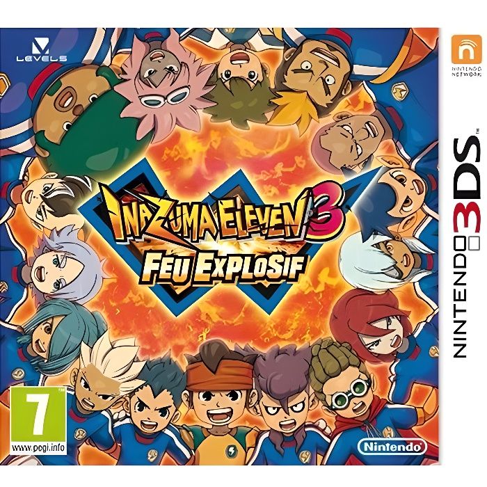 Inazuma Eleven 3 : Feu Explosif Jeu 3DS