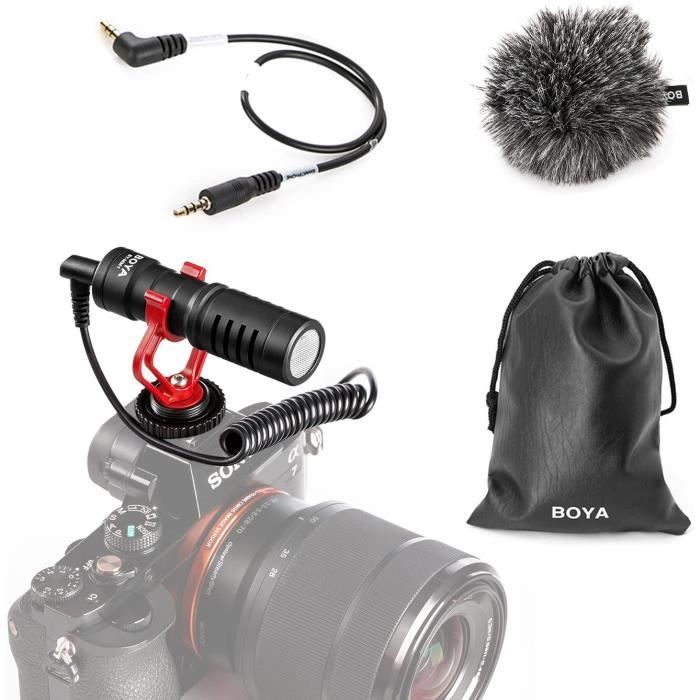 Support Anti-choc Pour Micro Boya BY-MM1/RODE VideoMicro - Lot De 2 - Montage Trépied 1/4"