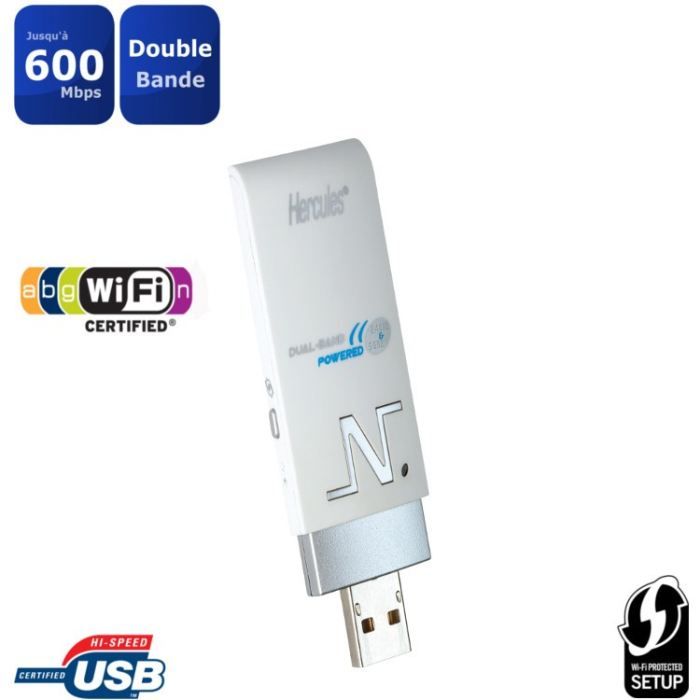 Hercules clé USB Wifi double bande - Cdiscount Informatique