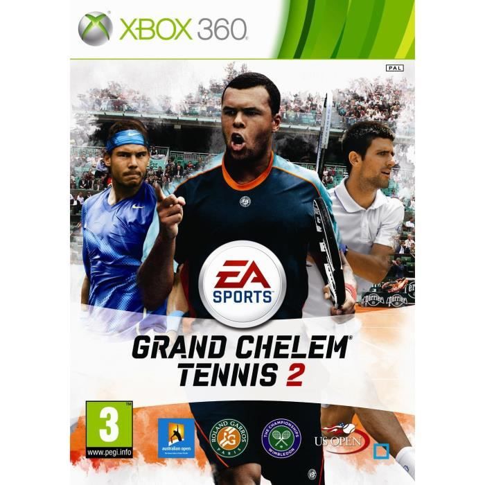 list of players in grand slam tennis 2 xbox 360