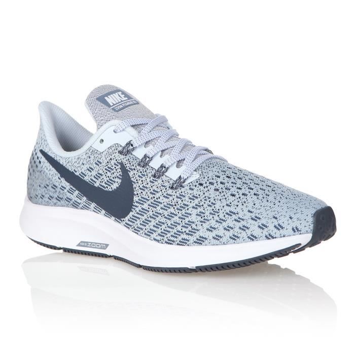 air zoom pegasus 35 - men's grey/thunder blue/diffused blue