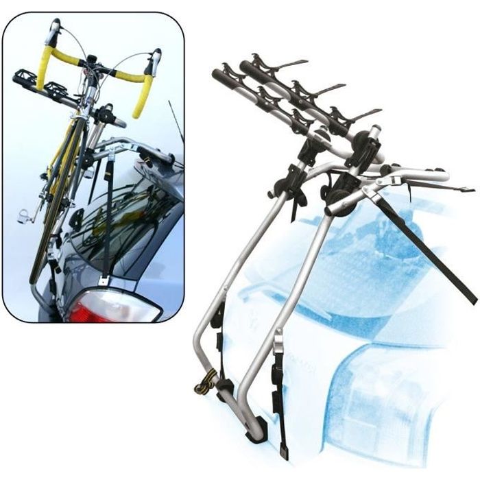 Porte-vélo de coffre PERUZZO Milano universel pour 3 vélos – Réf. 11102012