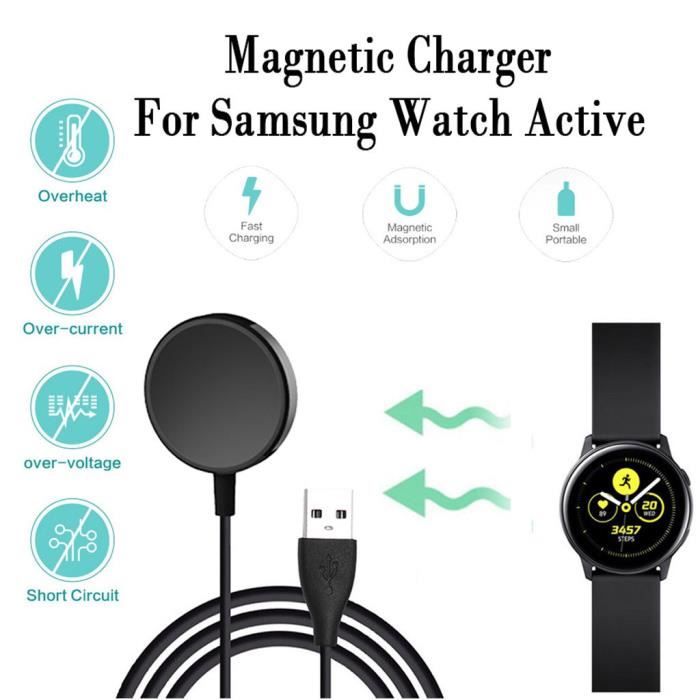 MONTRE OUTDOOR Chargeur de station d'accueil à charge rapide sans fil pour Samsung Galaxy Watch Active 2 bg1569 SDF1569