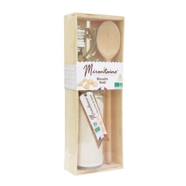 COFFRET MES BISCUITS DE NOEL PRODUIT BIO - MIRONTAINE